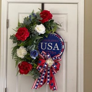 BLACK FRIDAY SALE Americana/Patriotic Wreath